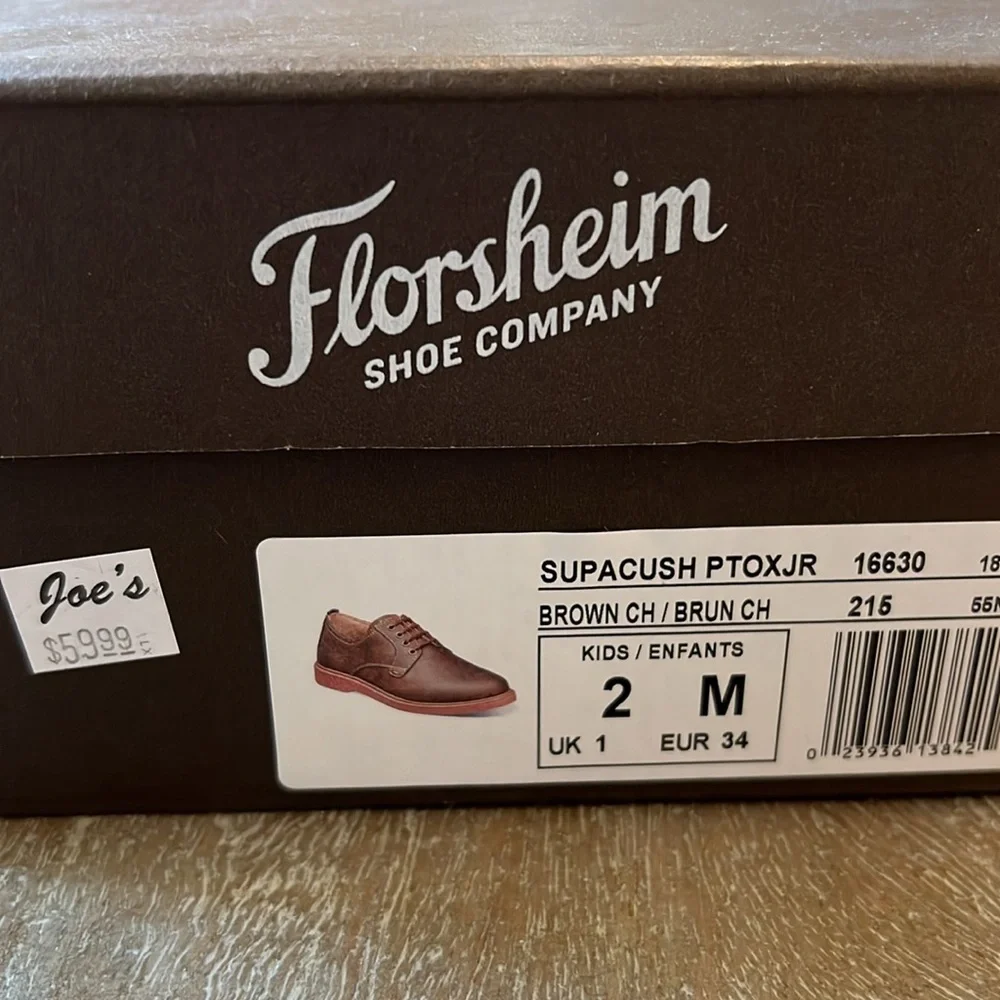 Florsheim Supacush Plain Toe Ox, Jr.